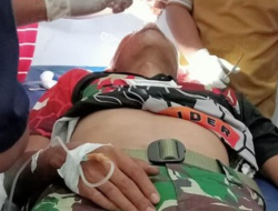 2 Anggota TNI Dibacok Pencuri Hingga Mengalami Luka Bacok