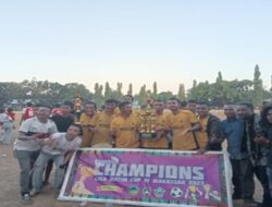 Final Manggarai Timur Cup IV 2023 Terhenti Akibat Kelakuan Suporter