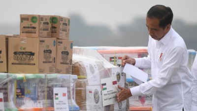 Jokowi Mengumumkan Bantuan Kemanusiaan 51,5 Ton untuk Palestina dari Indonesia