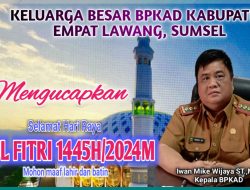 Keluarga besar bpkad Kabupaten Empat Lawang Sumsel